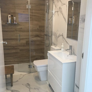 Cuarto de baño en el loft