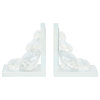 Set of 2 Crystal Diamond Bookends
