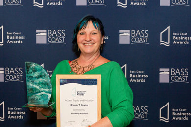 2023 Winner - Bass Coast Business Awards - Access, Equity & Inclusion