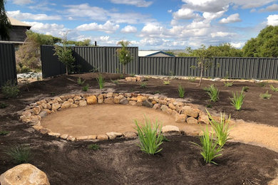 Design ideas for a modern garden in Perth.