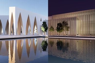 Waterfront Architecture: Day & Night Views
