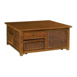 Kincaid 2890-35 Treasures Square Cocktail Table - Furniture
