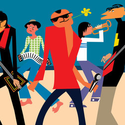 Cubistica - Rock Indie Band - Fine Art Prints