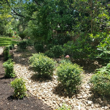 Finished Landscape in Shavano Park, San Antonio, Texas