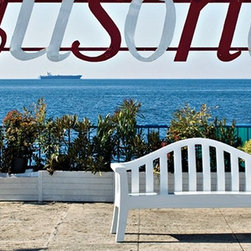 Giulietta Outdoor Bench by Serralunga - Outdoor Benches