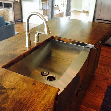 Live Edge Walnut Countertop
