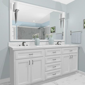 Marble Bath - 3D Rendering