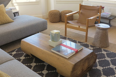 Inspiration for a contemporary home design remodel in San Francisco