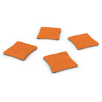 Belknap Hill Trading Post - Cornhole Bags, Orange - These aren't just any old corn hole bags. The Belknap Hill Trading Post corn hole bags are durable, high-quality, duck cloth that deliver--we'll say it--a superior corn hole experience. Weighing approximately 1 lb. each and featuring double-stitched seams, our bags are made precisely to the exacting specifications of the American Corn hole Association (ACA).