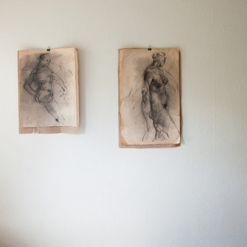 My Houzz: Creative Couple Furnishes a 1920's Rental with Vintage Finds
