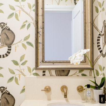 Hamptons Guest Powder Room