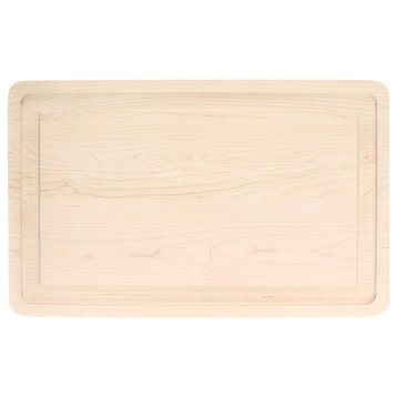 BigWood Boards Rectangle Maple Carving Board