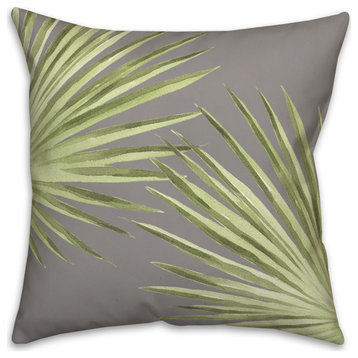 Palm Leaves 2 16x16 Indoor / Outdoor Pillow