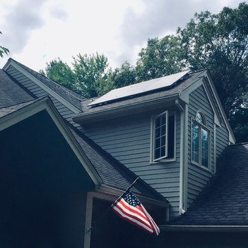 Solar Power on Traditional Home
