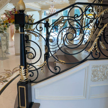 Project #135 | A Vibrant Double Curved Staircase
