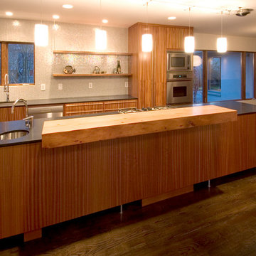 Mid-century L-house whole house remodel