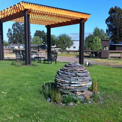 Stone Fountain - Garden Statues And Yard Art