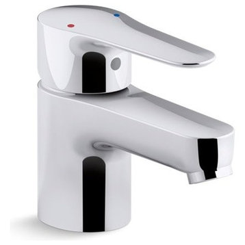 Kohler July 1-Handle Commercial Bathroom Faucet w/o Drain, Polished Chrome