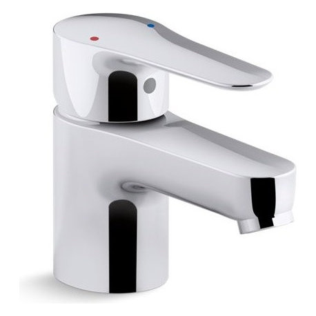 Kohler July 1-Handle Commercial Bathroom Faucet w/o Drain, Polished Chrome