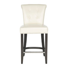 White Leather Barstools white leather bar stools and counter stools | houzz White Leather Barstools white leather bar stools and counter stools | houzz