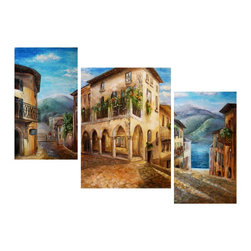 Лаго-Маджоре. Триптих - Paintings