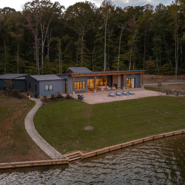 Custom Home: Modern Lakefront Home on Lake Anna with Unmatched Water Views