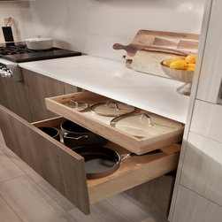 Tiered Drawer - Kitchen Cabinetry