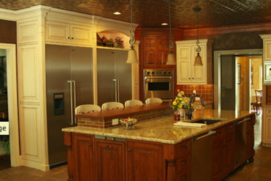 Elegant kitchen photo in Other