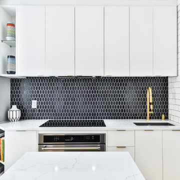 Rénovation de cuisine et de salle de bain modernes - Van Horne
