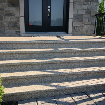 Beautiful Concrete stairways