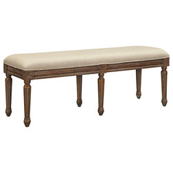 Traditional Upholstered Benches by HedgeApple