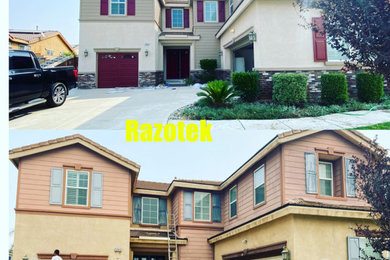 Example of a classic exterior home design in Los Angeles