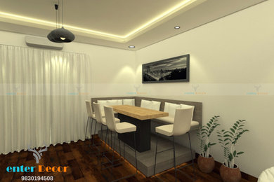 Home design - contemporary home design idea in Kolkata