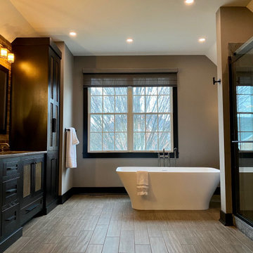 Industrial Master Bath in Blue Bell, PA