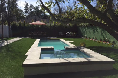 Minimalist pool photo in Los Angeles