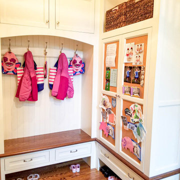 Custom Alcove Cubbies