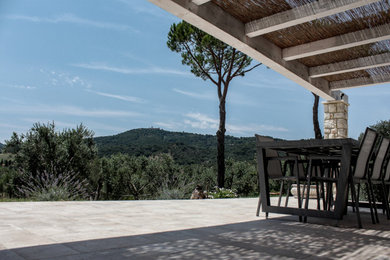 Ispirazione per una terrazza mediterranea