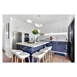 Fairfield Home Renovation - Contemporary - Kitchen - Sydney - by Esteem ...