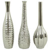 Tianna Vases, Set of 3, Silver