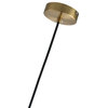 1-Light Single Bell Pendant Modern Hanging Lights Brass, Brass