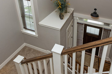 Staircase - craftsman staircase idea in Other