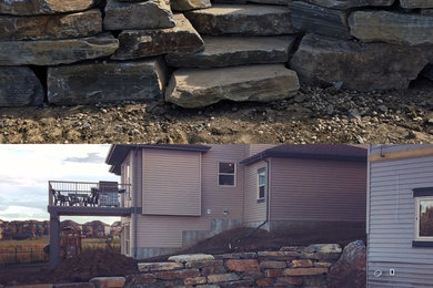 Design ideas for a landscaping in Edmonton.
