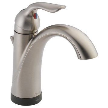 Delta Lahara Single Handle Faucet, Touch2O.xt Technology, Stainless, 538T-SS-DST