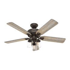 Hunter Devon Park 52 LED Devon Park 52" 5 Blade LED Ceiling Fan - Onyx Bengal