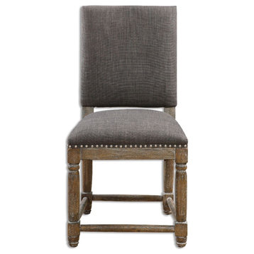 Uttermost Laurens 19 x 38" Gray Accent Chair