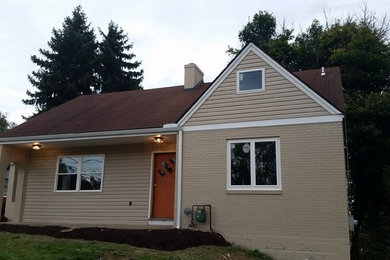 Inspiration for a transitional home design remodel in Other