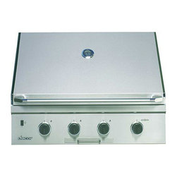 Dacor Epicure 36" Outdoor Grill, Stainless Steel WITH CHROME TRIM | OBS36LP - Outdoor Grills