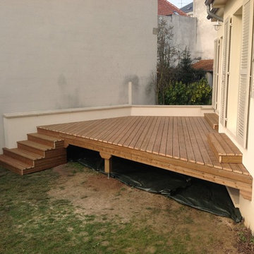 Terrassse en bois résineux