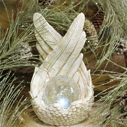 Heaven's Light Solar Globe - Garden Statues And Yard Art