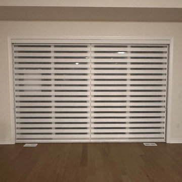 LF White Zebra Blinds